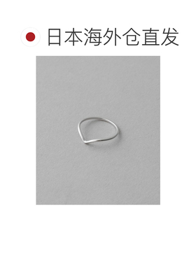 日本直邮ete 女士 K10白金愿望骨设计戒指 710996
