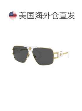 自营Versace  VE 2251 147187 63mm Unisex Square Sunglasses -