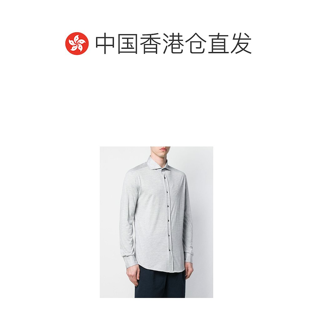 香港直邮BRUNELLO CUCINELLI 男士衬衫 MTS466686C570 - 图1