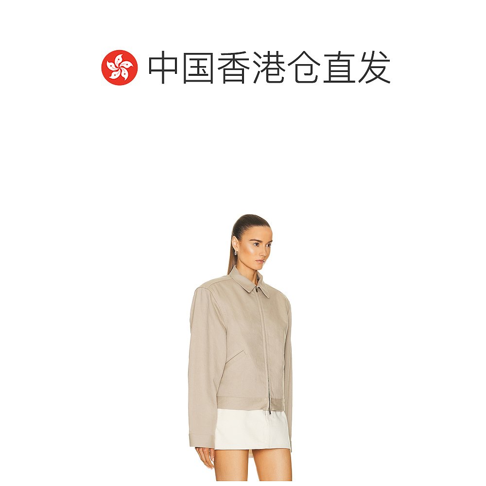 香港直邮潮奢 Fear Of God 女士 Eternal 牛仔布夹克 FGE30 - 图1