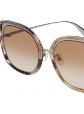 1h可退 ALEXANDER MCQUEEN 女士眼镜 AM0151S004 AW2025太阳镜