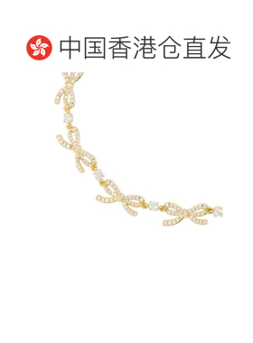 香港直邮SELF-PORTRAIT 女士项链 AW25621NGD AW2025 金色 蝴蝶结