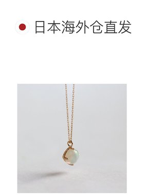 1h可退 日本直邮cui-cui 天然欧泊 10K黄金 单石项链 781732吊坠