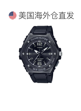 自营Casio Men's Heavy-Duty Sport Watch with Black Band - MWA