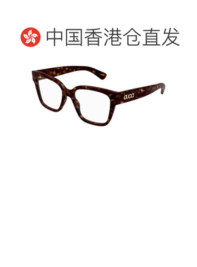 香港直邮GUCCI 女士眼镜 GG1791O006 AW2025 古驰 棕色方形眼镜
