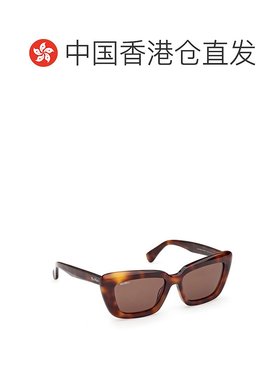 香港直邮MAX MARA 女士眼镜 MM017152E AW2025 棕色 全框太阳镜