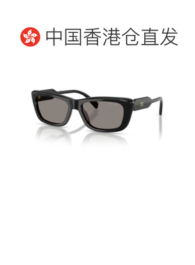 1h可退 香港直邮MIU MIU 女士眼镜 MUB12S16K80Q CO 灰色 全框太