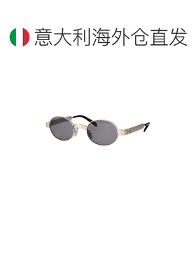 欧洲直邮MIU MIU 女士太阳镜 0MUB51S21M50Q SS2026 银色 0MU B51