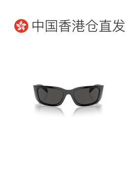 1h可退 香港直邮PRADA 女士眼镜 PRA19S1AB5S0 CO 黑色 徽标太阳
