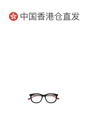 香港直邮GUCCI 女士眼镜 GG1990O005 AW2025 白色 几何平光镜古驰