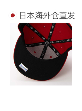 日本直邮NEW ERA MLB 场上版 59FIFTY 正品系列 帽子 国民队红色