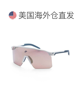 自营Nike Men's 61 mm White Sunglasses - matte summit white