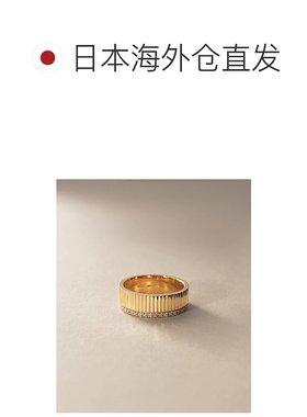 日潮跑腿COCOSHNIK K18 钻石凹槽戒指 405-66377