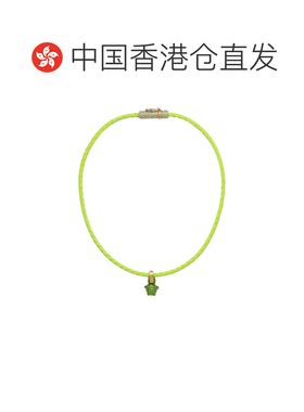 1h可退 香港直邮潮奢 versace 范思哲 女士 项链 green绿色 舒适