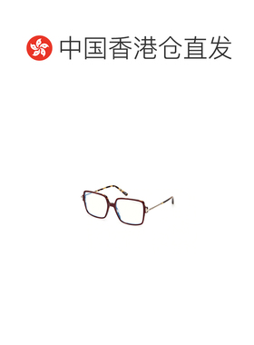 香港直邮TOM FORD 女士眼镜 FT5915B071 SS2025 白色 徽标平光镜