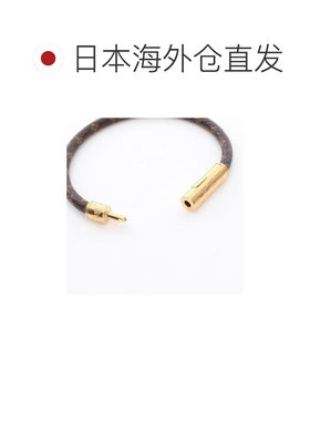 日本直邮中古LV路易威登女A级95新bracelet手镯/手链镀金金属手链