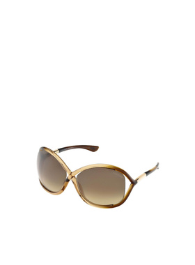 TOM FORD 女士太阳镜 FT000974F SS2026 棕色 徽标太阳镜