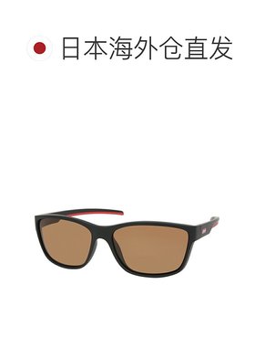 日本直邮Coleman 男士太阳镜（偏光镜片）黑色哑光棕色（偏光）CO
