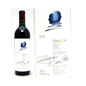 日本直邮Opus One 作品一号红葡萄酒 2018 美国进口葡萄酒 750ml