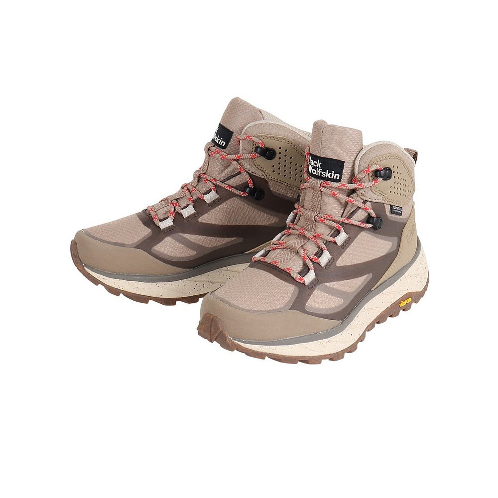 日潮跑腿JackWolfskin（女式）徒步鞋中帮登山鞋 Terraventure Te