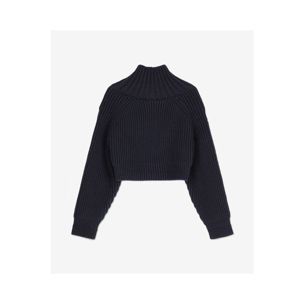 韩国直邮JACQUEMUS 针织231KN1432243380ARCO CROP ZIPUP KNIT CA - 图0