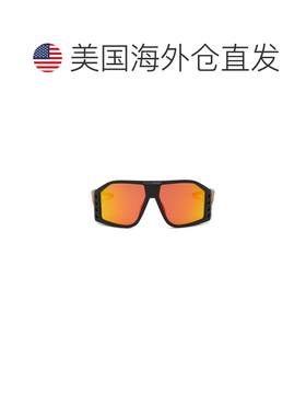 自营PLEIN SPORT波浪发电机X.02-黑色/橙色荧光 美国奥莱直发