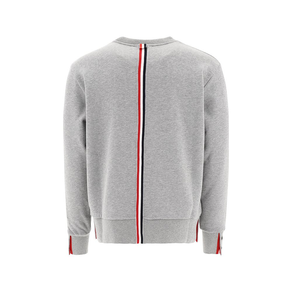 1h可退 THOM BROWNE 男士卫衣 MJT085A03377055 AW2025 浅灰色 - 图0