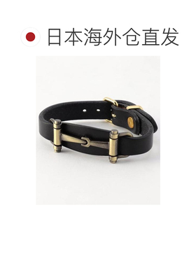 1h可退 日本直邮TORY LEATHER 女士 牛皮革 马衔扣饰 手镯 118819