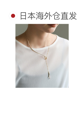 日本直邮select MOCA 女士不对称Y形项链 20001585