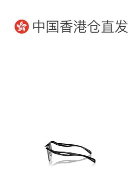 香港直邮PRADA 男士眼镜 PRA18S1AB5S0 CO 黑色 圆框太阳镜普拉达