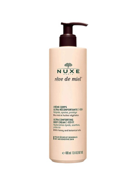 欧洲直邮Nuxe欧树滋养身体乳400ml保湿补水深层清洁槐花蜜补正品