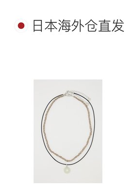 1h可退 日本直邮LAGUA GEM 女士 天然石环饰 多材质叠戴项链 510I