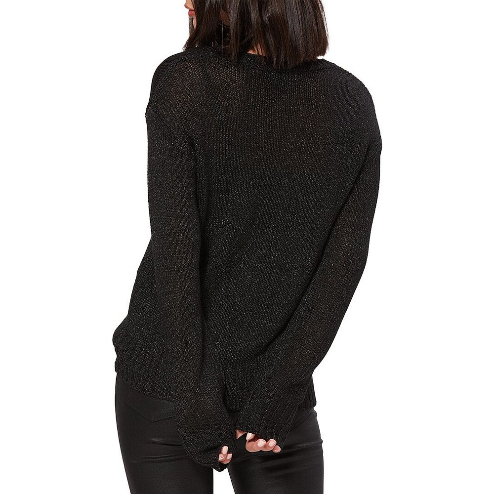 自营PAIGE  Bea Wool-Blend Sweater - black 美国奥莱直发 - 图2
