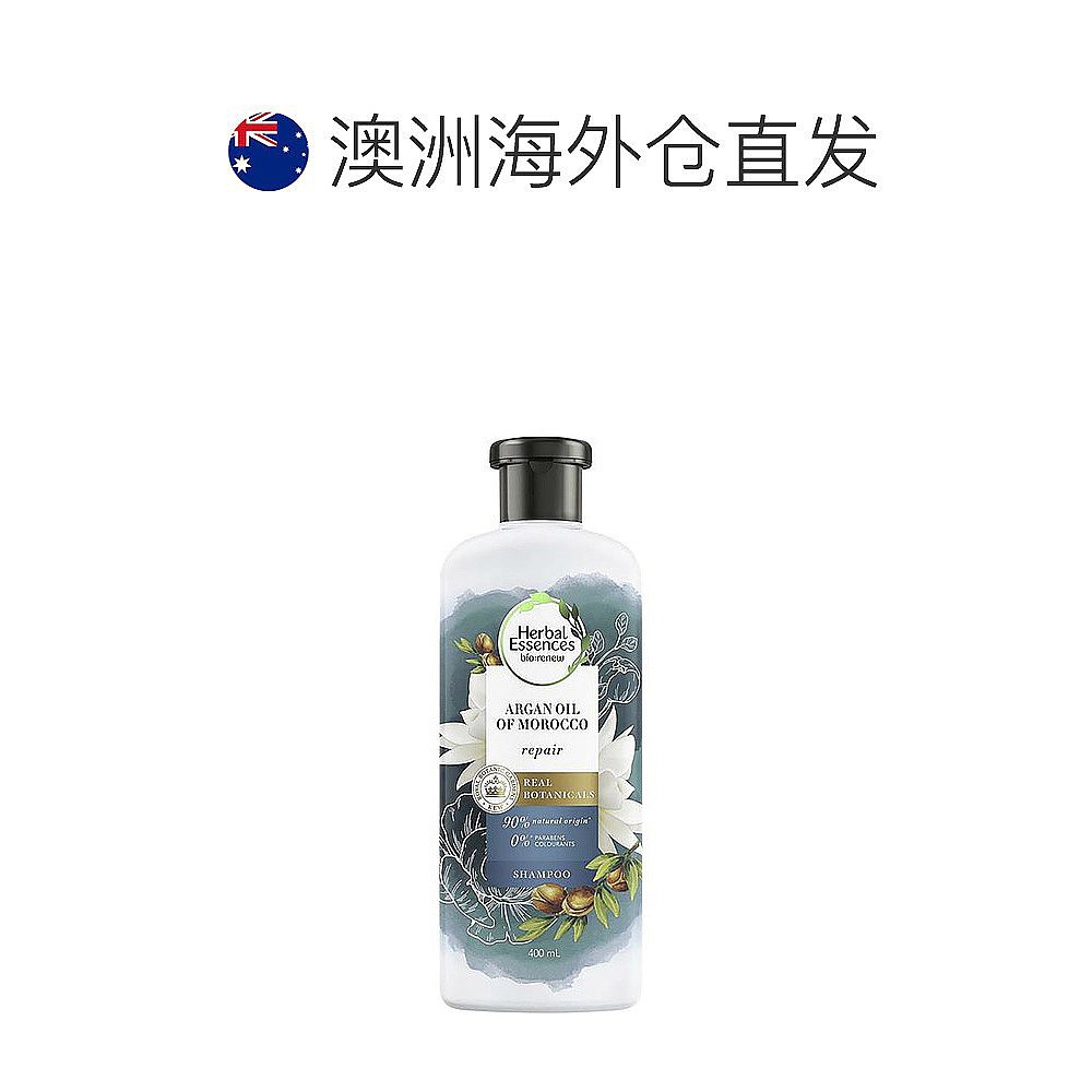 澳大利亚直邮herbal essences草本精华摩洛哥油滋养洗发水400ml - 图1