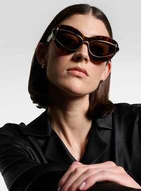 潮奢 LOEWE 罗意威 女士 猫眼太阳眼镜 000798