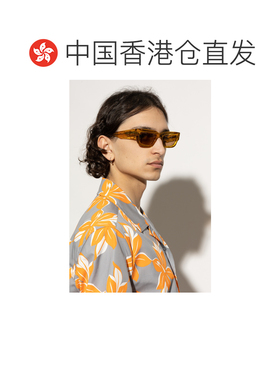 香港直邮GUCCI 男士太阳镜 819624J07427623 AW2025 黄色 Sunglas