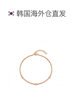 韩国直邮STONEHENGE 正品韩系精致首饰百搭脚链SC1754玫瑰金