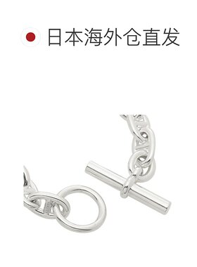 日本直邮hermes Chaine d'Ancre 男士女士手镯银 H101994B