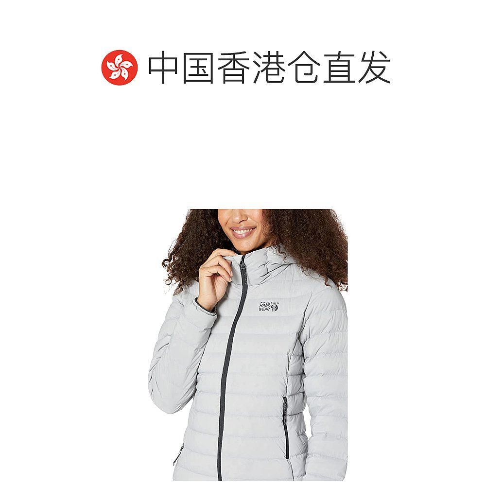 香港直邮潮奢 mountain hardwear 女士 Deloro™ Down 全拉链连帽 - 图1