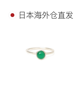 日本直邮Luasifar 女士 天然宝石银黄水晶戒指 319400242 925