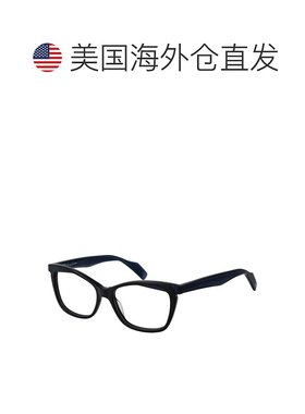 自营yohji yamamoto山本耀司女士光学女式镜架-蓝色 美国奥莱直发