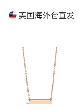 sterling forever纯银迷你酒吧项链-金-玫瑰金 【美国奥莱】直发