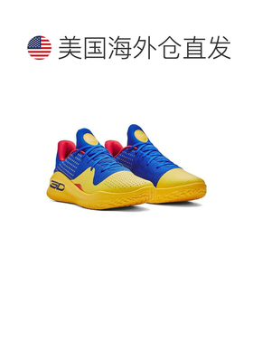 自营Men's Under Armour Curry 4 Low Flotro 3026620-400 Yellow