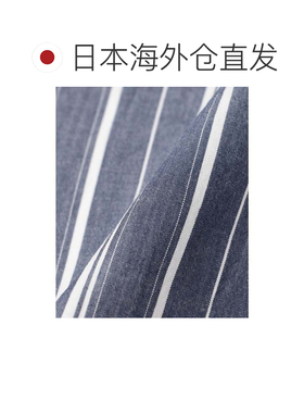 日本直邮SHIPS 播州织纯棉条纹格纹手帕 白色