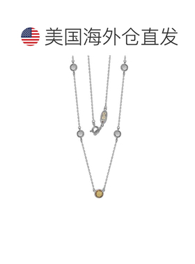 自营Suzy Levian 黄色蓝宝石和钻石口音 (1.50cttw) 白色纯银 5
