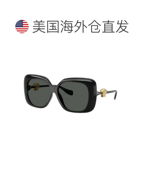 自营versaceVE4499U GB1/87闪亮黑色/灰色-闪亮黑色 美国奥莱直发