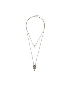 ALEXANDER MCQUEEN 女士项链 553667J160Z8695 AW2023珍珠吊坠