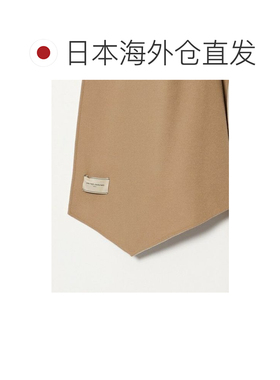 UNITED ARROWS green label relaxing 双色河川图案披肩斗篷