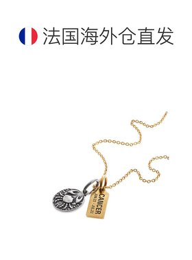 欧洲直邮BALENCIAGA (2025新品) 巨蟹座金银项链