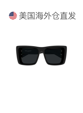 自营saint laurentOversized Square Sunglasses With Glossy Fra